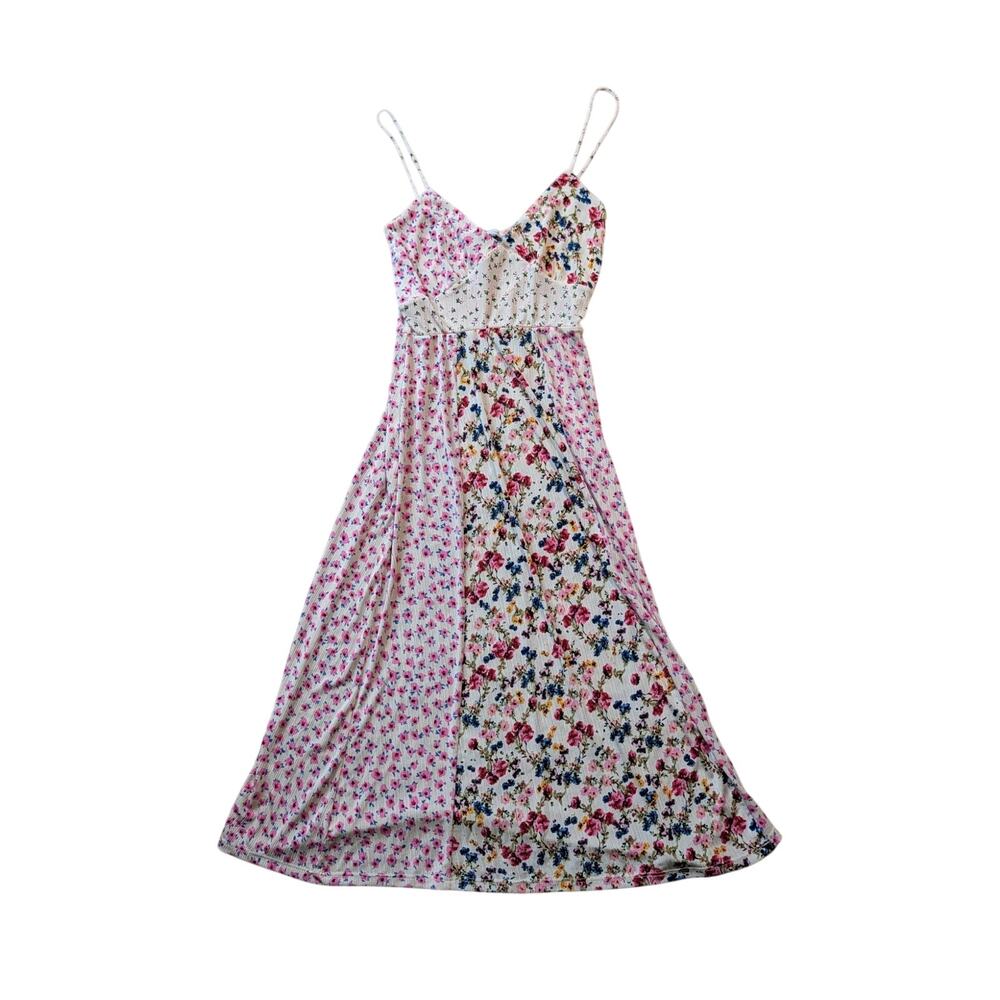 ZARA NWOT Women's patchwork, sleeveless sun dress, READ, flirty & Fun